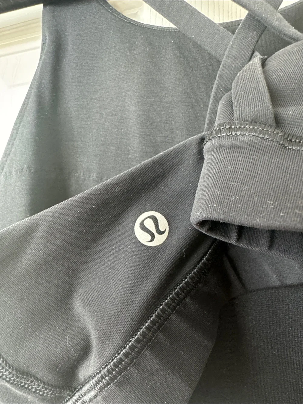 lululemon athletica Black High-Neck Sports Bra
